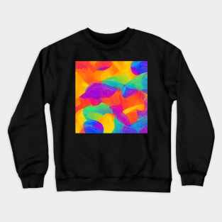 omg pattern abstract background Crewneck Sweatshirt